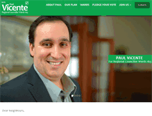 Tablet Screenshot of paulvicente.com